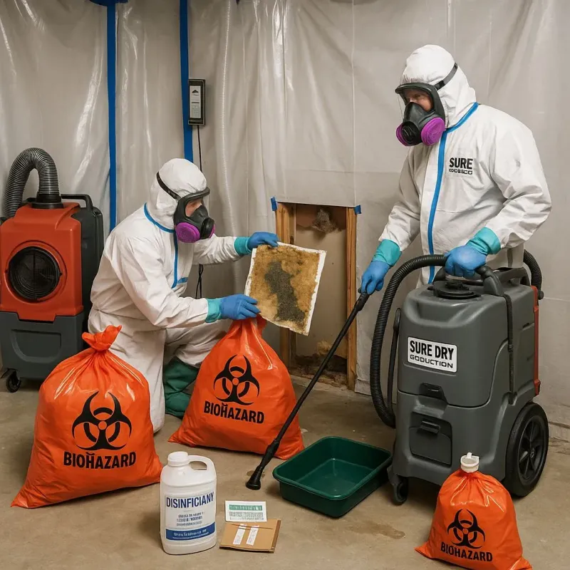 Contaminated Water Handling Protocols process in Pocahontas, AR